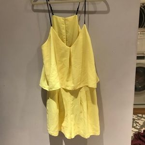 Yellow Dolce Vita romper